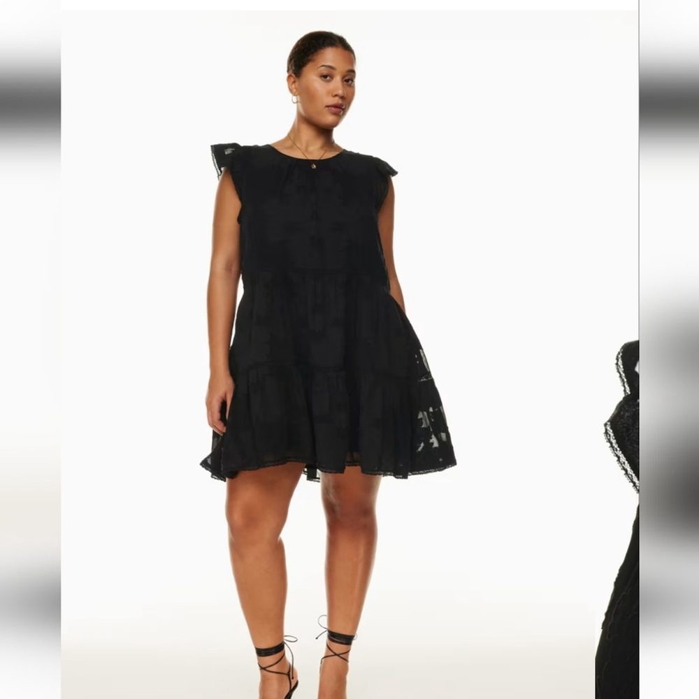 Aritzia Wilfred Sidonie blue dress medium